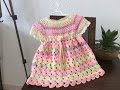 TEJE VESTIDO PAULA PARA NIÑA - CROCHET fácil y rápido - YO TEJO CON LAURA CEPEDA