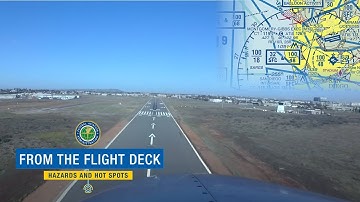 From The Flight Deck – Montgomery-Gibbs Executive Airport, San Diego, CA (MYF)