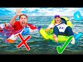 Last To Sink WINS! DIY Boat Challenge Ft. Jenna Bandy, Chris Staples *BOYS vs GIRLS*