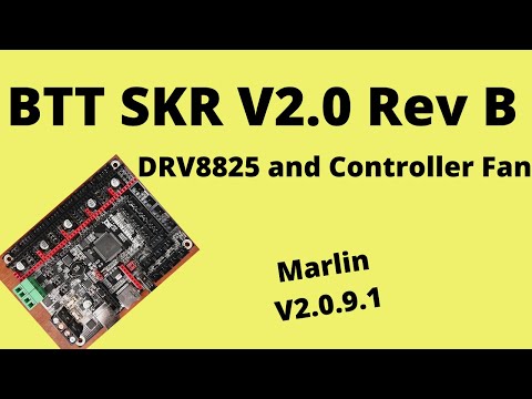 BTT SKR2 - DRV8825 and Controller Fan