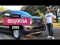 Toyota Sequoia 2018 prueba, defectos y virtudes