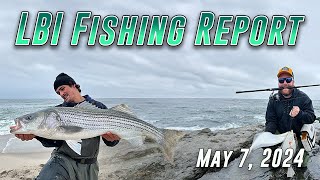 LBI Fishing Report 5/7/24 - Great Fishing For Bass & Blues Continue!!!