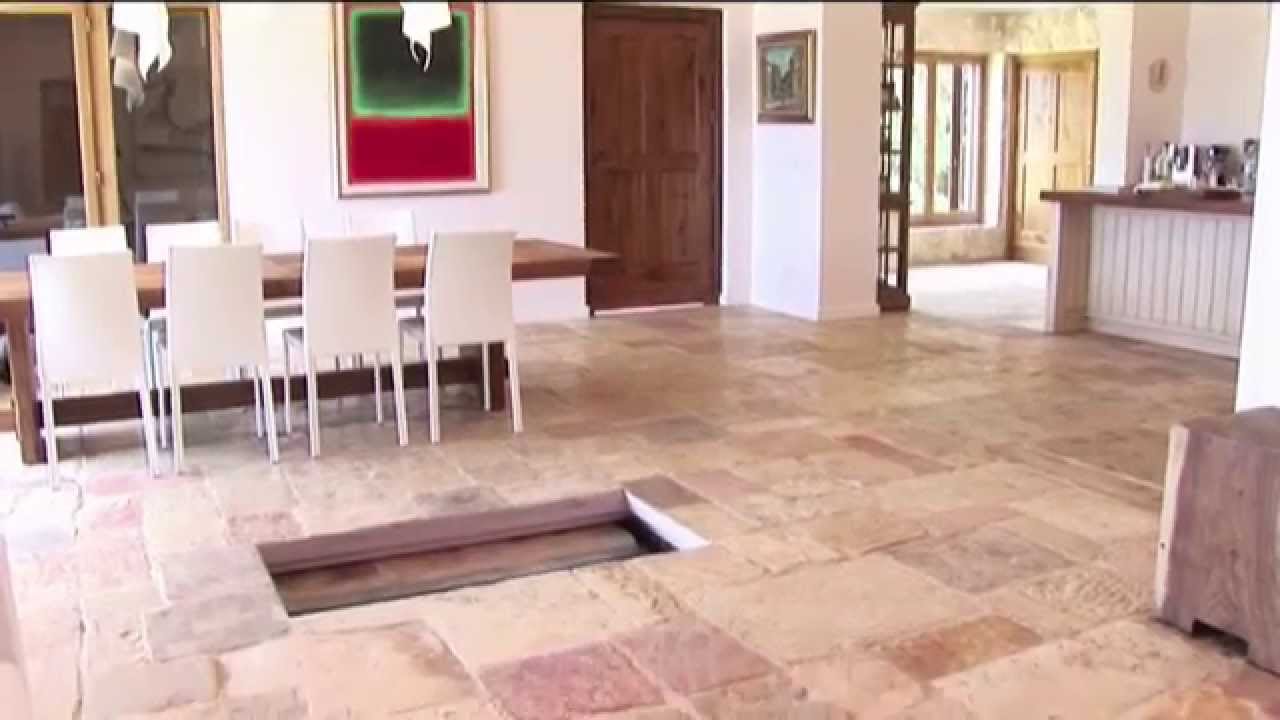 B&O TV come out from the floor YouTube