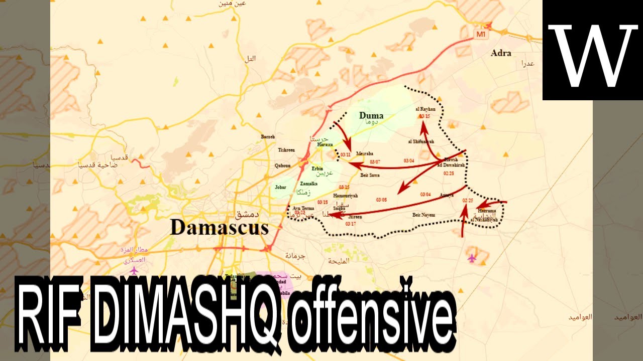 WikiVidi Documentaries RIF DIMASHQ offensive (FEBRUARY – APRIL 2018) - WikiVidi Documentary