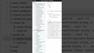 Deleting Files in GoLang