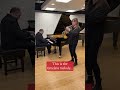 'Moon River' father-daughter duet 🥹 #classicalmusic #piano #shorts