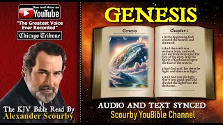 1 | Book of Genesis | Read by Alexander Scourby | AUDIO & TEXT | FREE  on YouTube | GOD IS LOVE