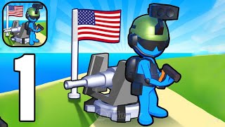 Fight For America:Defense War  Gameplay Walkthrough Part 1 Unlimited Coins (Androif,iOS)