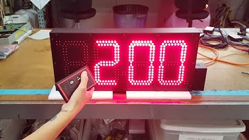 DC-80T-UP-DAYS-W (Wirelessly Controlled Days Without an Incident Counter)