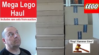 Mega Lego Investment Haul / Unboxing - Includes some rare sets that I got from auction