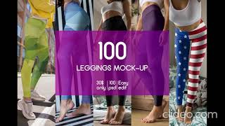 100 Leggings Mockup Deigns Legging Mockups Mockup Templates