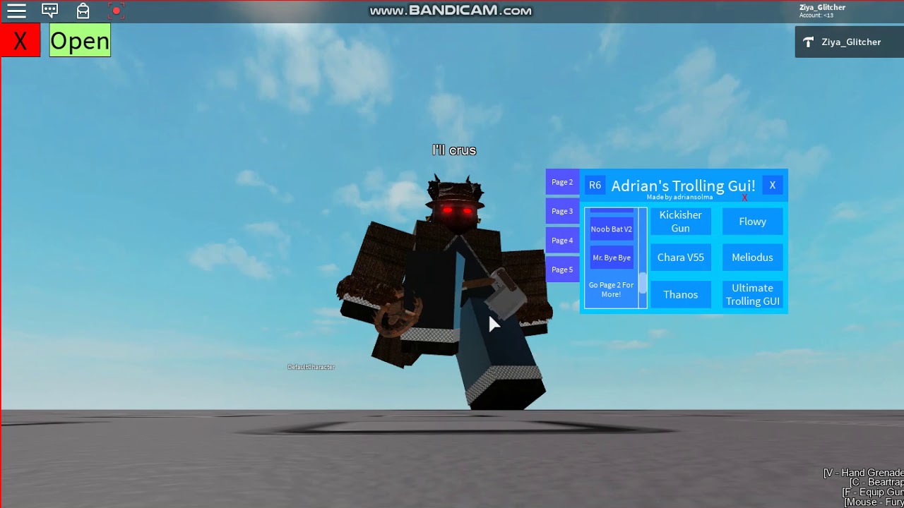 Make you a roblox ss executor by Gamerthefox1081