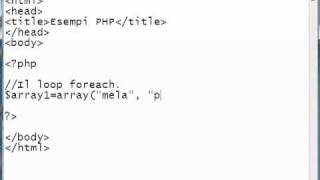 PHP pratico e facile, how to play loop do while foreach