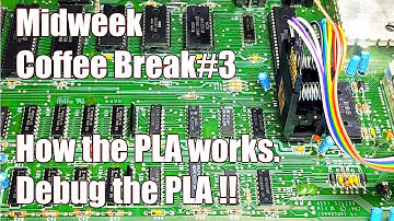 How the C64 PLA works! Debugging the Programmable Logic Array in the Commodore 64, Logic Analyzer