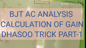 #GATE#ANALOG CIRCUIT BY GATE EASY (ECE, IN, EEE)