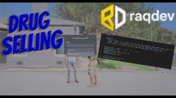 Raq Drug Selling | Advanced Drug Selling System | FiveM Script | ESX
