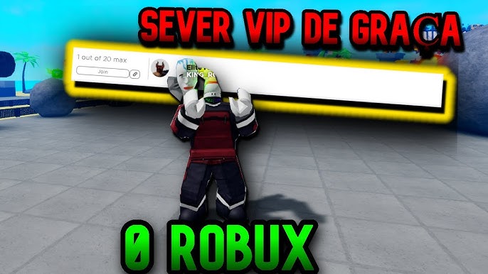 ♨como ter SERVIDOR VIP de GRAÇA EM QUALQUER jogo NO ROBLOX 2022♨ 