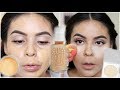 NEW COLOURPOP NO FILTER FOUNDATION + POWDERS REVIEW, FIRST IMPRESSION & WEAR TEST! | JuicyJas