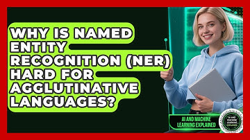 Why Is Named Entity Recognition (NER) Hard For Agglutinative Languages?