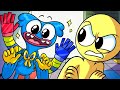 Huggy Wuggy Has a Grabpack - Poppy Playtime Chapter 2 Animation