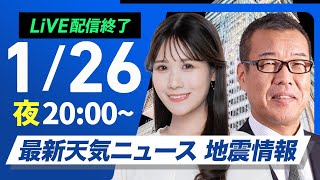 ウェザーニュースの配信のサムネイル画像