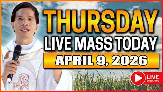 FILIPINO LIVE MASS TODAY ONLINE II APRIL 9, 2026 | FR. FIDEL ROURA