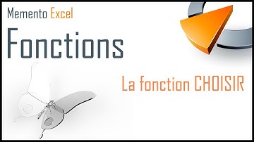 La fonction CHOISIR dans Excel - Formation Excel Marseille