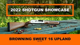 2022 Shotgun Showcase: Browning Sweet Sixteen Upland, 16ga