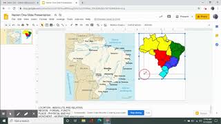 How to use google slides to create your geography one-slide presentation