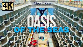 Exploring Oasis of the Seas: A Full Ship Walking Tour on a Sea Day Transatlantic April 2024 [4K]