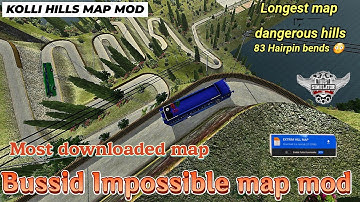 Bussid 3.7 New Mountain Map Mod || New Bussid Map Mod || Map Mod Bussid || ‎@AJ_Gamingss  #bussid