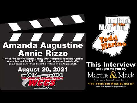 Indiana in the Morning Interview: Amanda Augustine and Annie Rizzo (8-20-21)