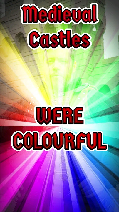 PROOF Castles were actually COLORFUL! https://youtu.be/YSxusWyQ7ac
