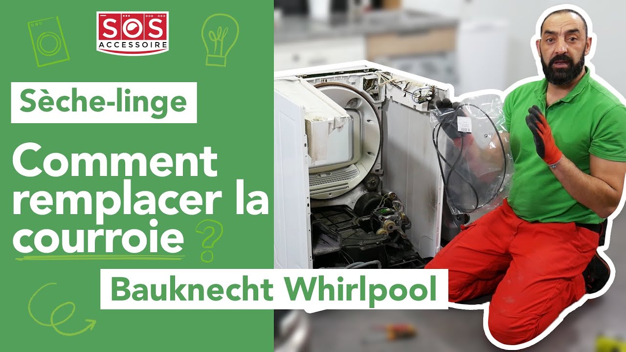 🧰 Comment remplacer la courroie de mon sèchelinge Bauknecht Whirlpool — free download