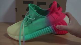 rainbow yeezys