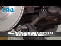 How to Replace Front Outer Tie Rod 2008-2013 Nissan Rogue