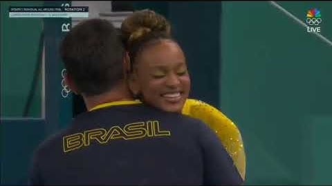 (NBC) Rebeca Andrade - Barras Assimétricas (AA) | Olimpíadas Paris 2024