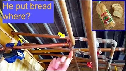 Solder dripping pipe