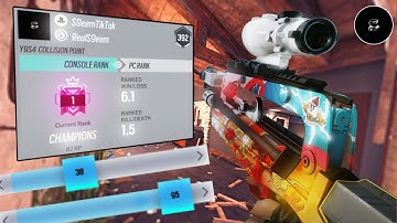 THE *BEST* #1 CONTROLLER CHAMPION Settings on OPERATION COLLISION POINT Rainbow Six Siege CONSOLE
