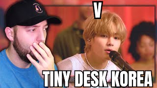 Metalhead Reaction to V of BTS Performing on Tiny Desk Korea