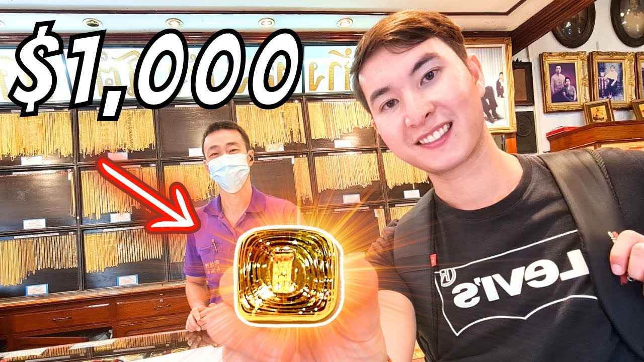 Buying $1,000 Thai Gold Bar In Bangkok Thailand? 🤔