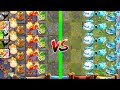 Plants vs Zombies 2 Mod - Tournament Fire vs Ice Competition in Plantas Contra Zombies 2 - Gameplay