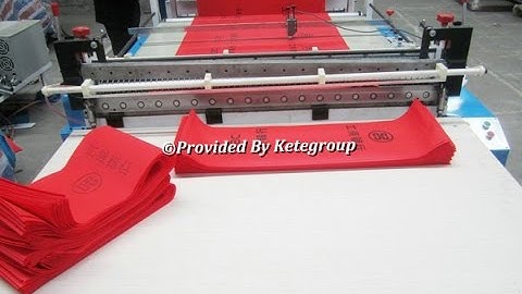 Sheet Cutting Machine With Ultrasonic Sealing