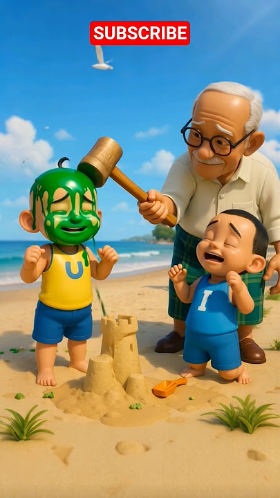 kakek lagi jahat jahatnya 😡 #upinipin #trendingshorts #funny