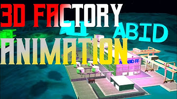 3D Factory Animation || Like a  Flame  R  ||  Edit by  ALI ABID FF🔥