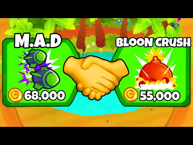 My New FAVORITE Tower Combination... (Bloons TD Battles 2) class=