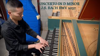 Bach: Harpsichord Concerto No. 1 in D Minor (BWV 1052) Solo Performance by Broque Musician