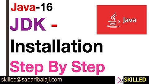Java-JDK-16-Installing-Java-Windows-Path&ClassPathSettings(Part-1)