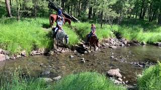 Horseback Riding at Custer State ParkFrench Creek Trail 2021