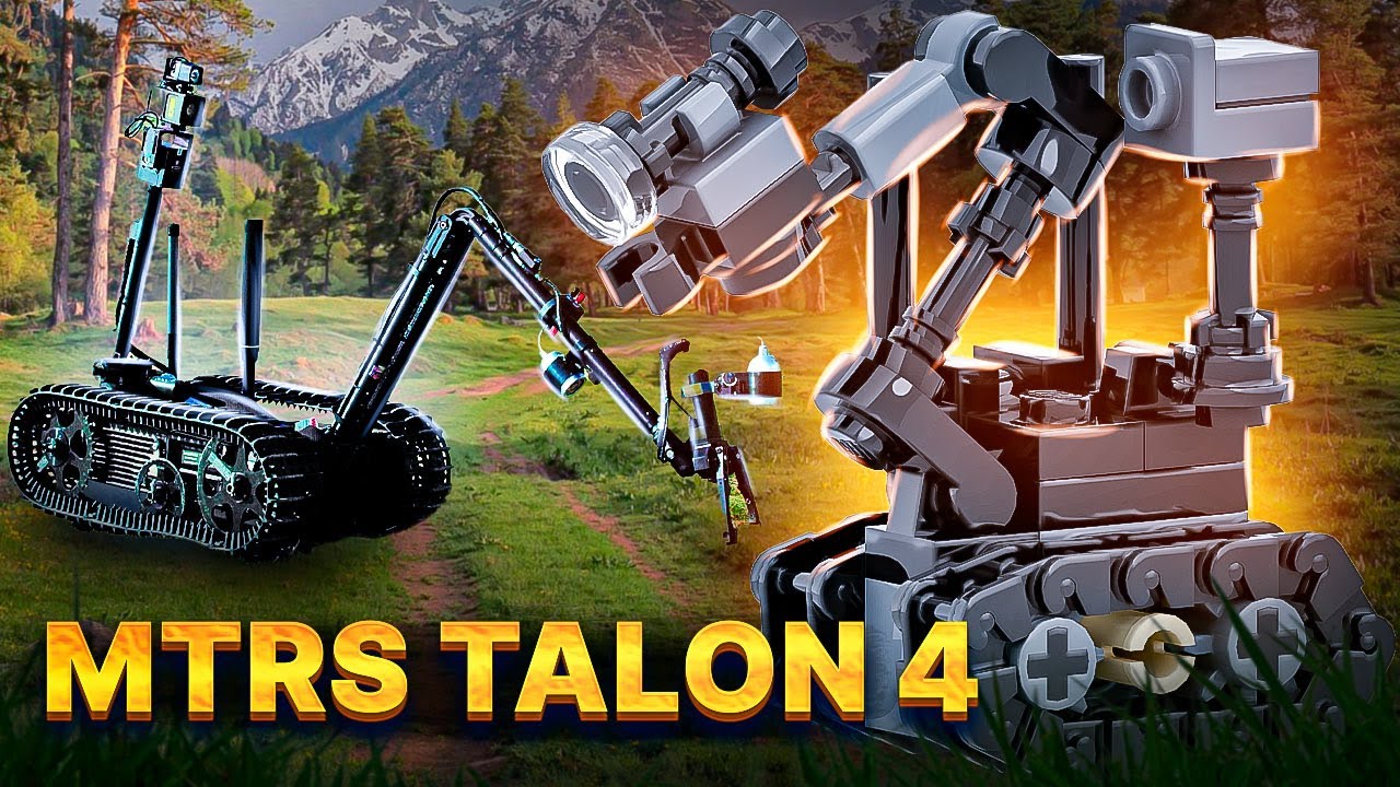 LEGO EOD Drone MTRS Talon 4 from Battlefield 4 MOC